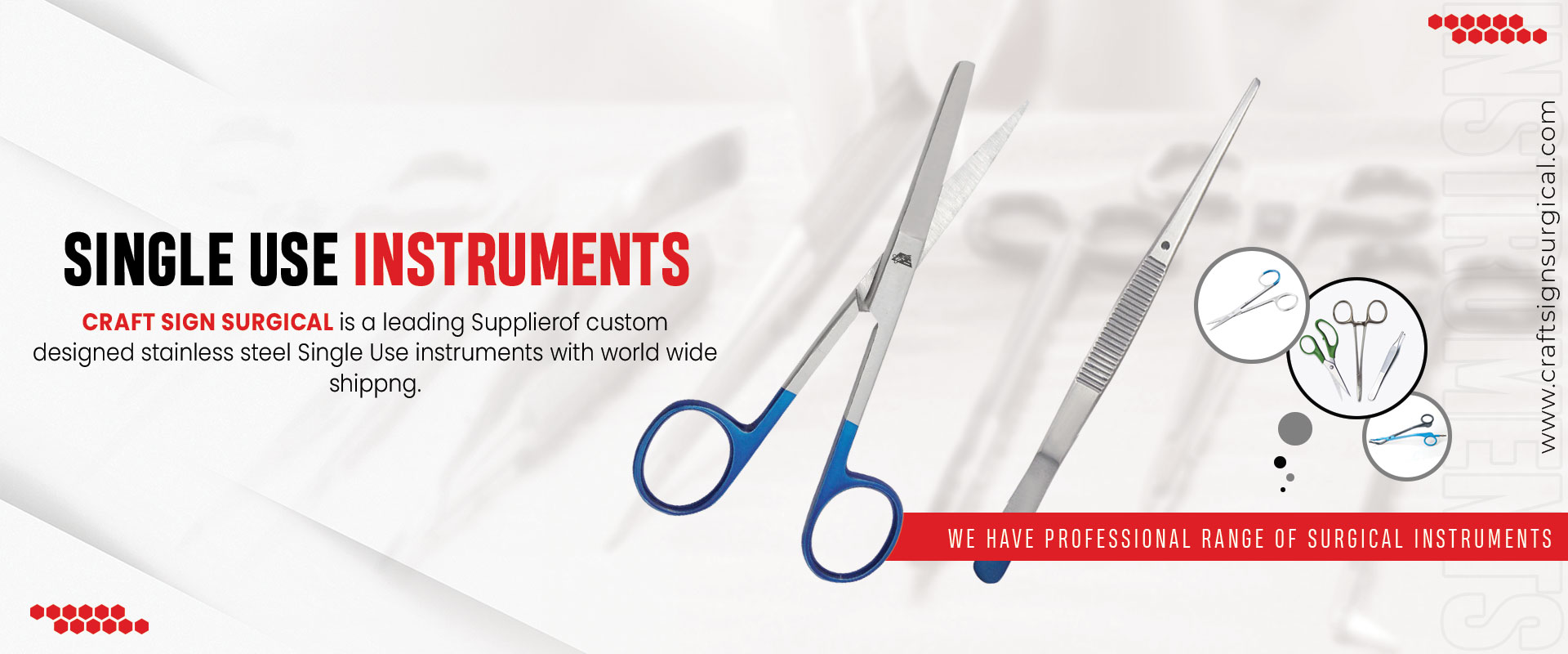 Single use Instruments